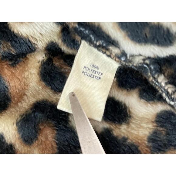 BKE Buckle Leopard Print Jacket Womens Large !! - Picture 9 of 14